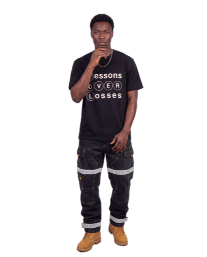 Lessons Over Losses 001 (black/white logo)